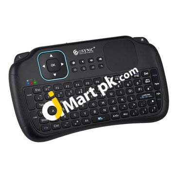 Esynic 2.4Ghz Wireless Keyboard With R/L Mouse Button For Android Pc Windows Raspberry Pi & More -